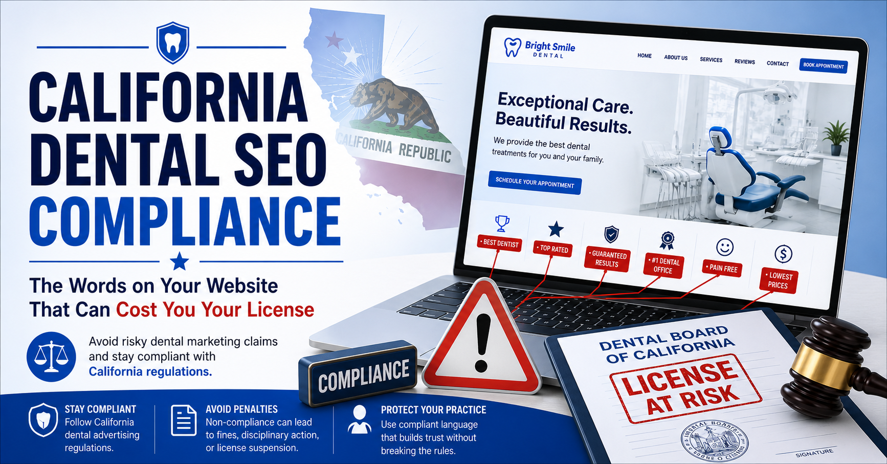 California dental SEO compliance guide